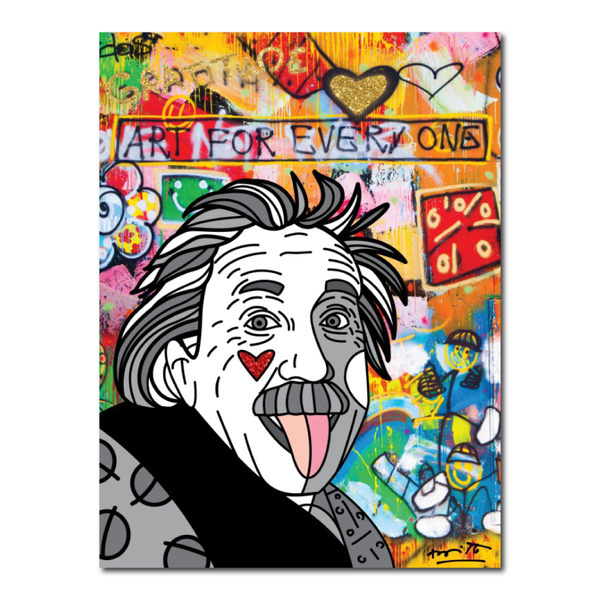 GENIUS EINSTEIN (GRAFFITI)