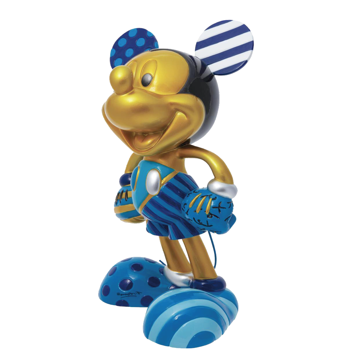 DSBRT Gold & Blue 12” Mickey ｜ ロメロ ブリット (Romero Britto