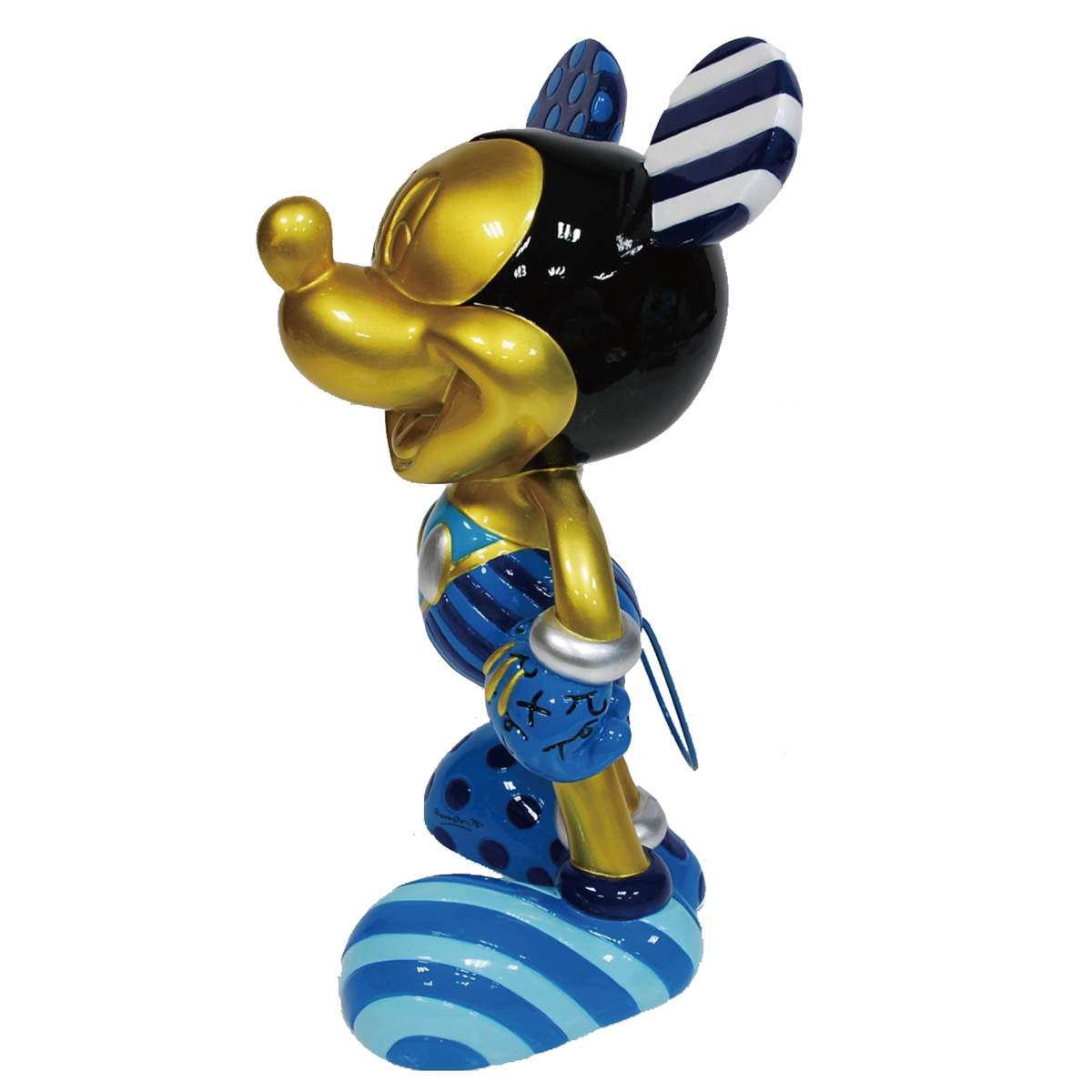 DSBRT Gold & Blue 12” Mickey ｜ ロメロ ブリット (Romero Britto