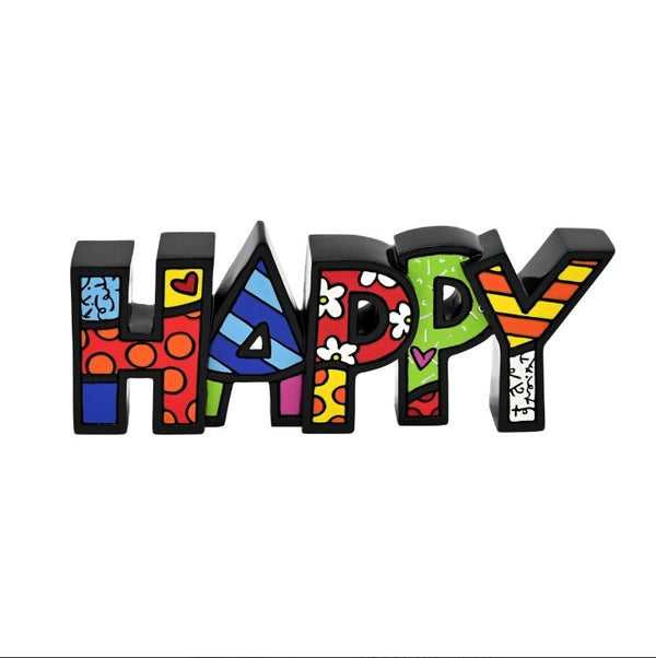 BRITTO® ワード フィギュリン - HAPPY