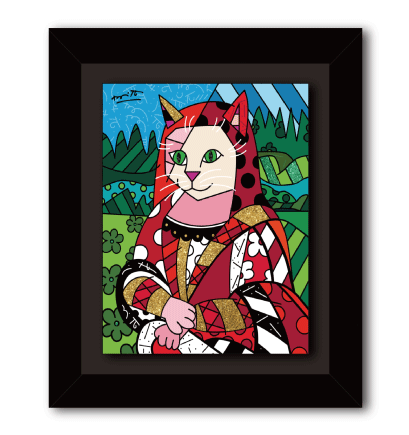 THE CAT IN RED