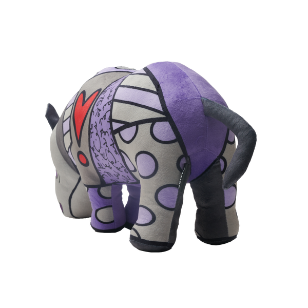 PLUSH RHINO PURPLE