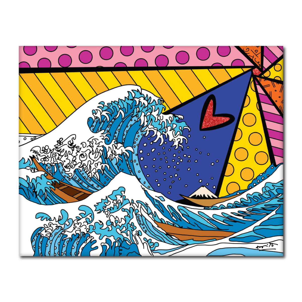 BRITTO WAVE | ロメロ ブリット (Romero Britto) - HOPE BEAR SHOP BRITTO WAVE | ロメロ ブリット (Romero Britto) - HOPE BEAR SHOP