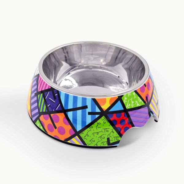 BRITTO® PET Bowl - LIME GREEN LANDSCAPE
