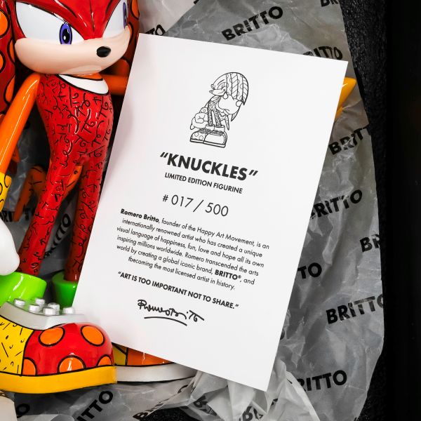 KNUCKLES- SEGA by BRITTO® - Limited Edition Figurine