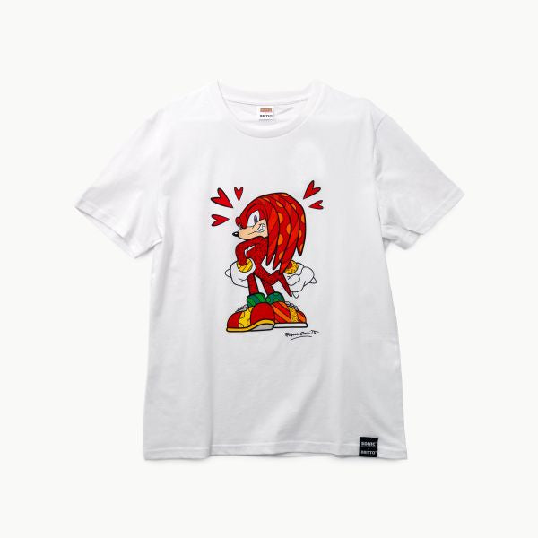 SEGA by BRITTO Tシャツ - KNUCKLES
