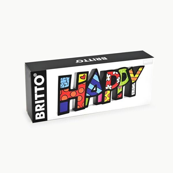 BRITTO® ワード フィギュリン - HAPPY