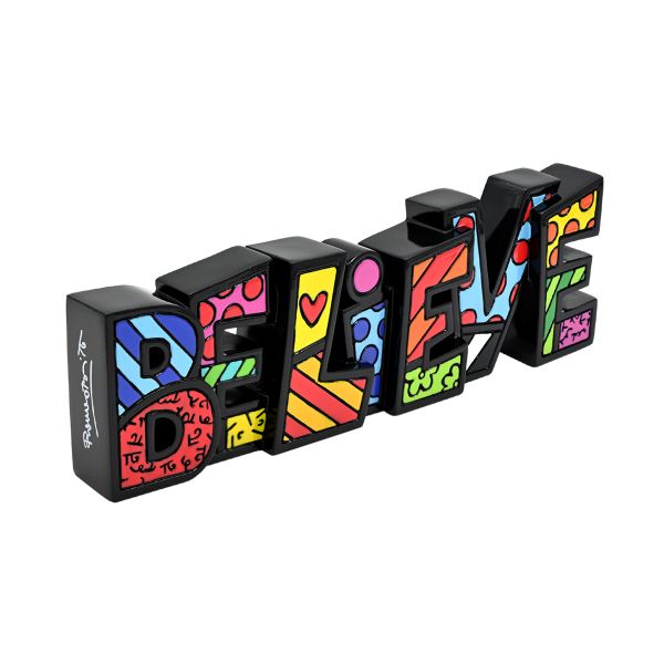 BRITTO® ワード フィギュリン - BELIEVE