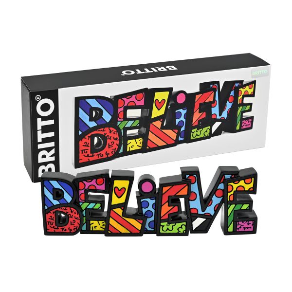 BRITTO® ワード フィギュリン - BELIEVE