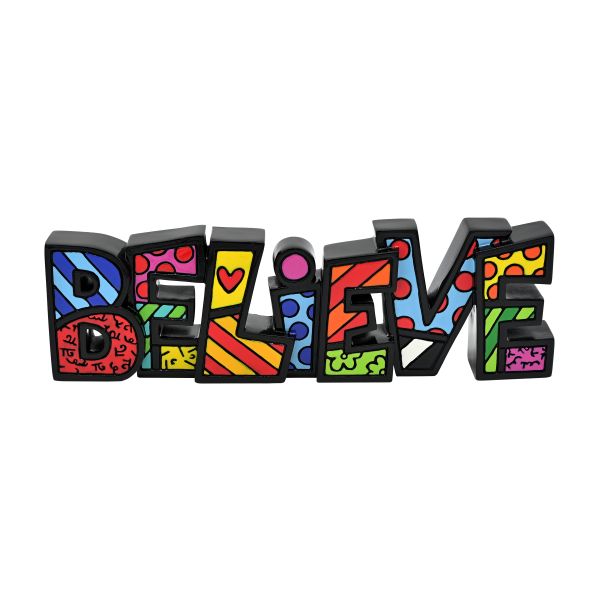 BRITTO® ワード フィギュリン - BELIEVE