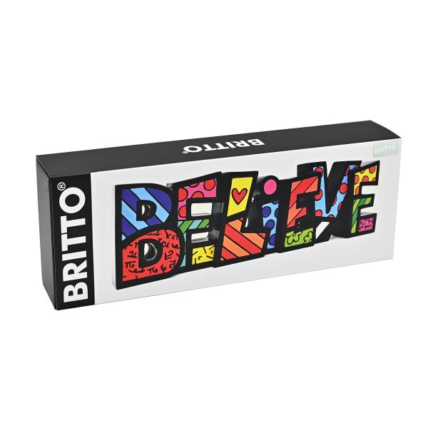 BRITTO® ワード フィギュリン - BELIEVE