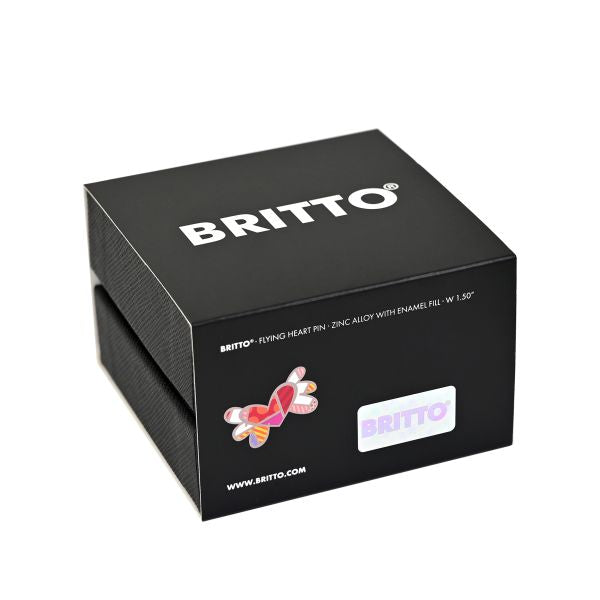 BRITTO® ピン - FLYING HEART