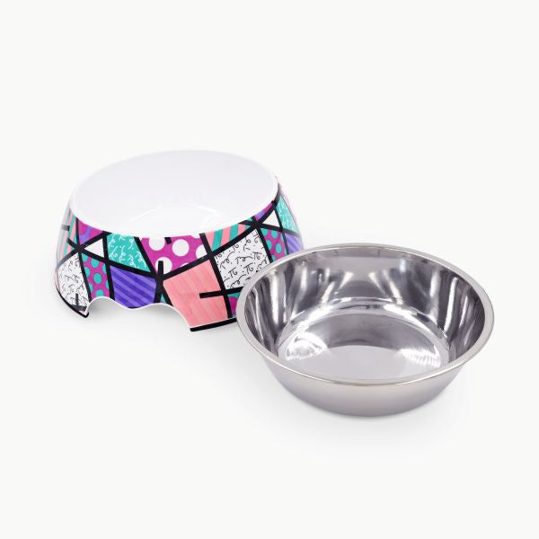 BRITTO® PET Bowl - PINK LANDSCAPE