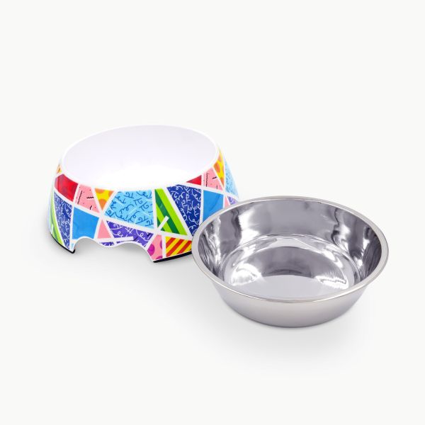 BRITTO® PET Bowl - BABY BLUE LANDSCAPE
