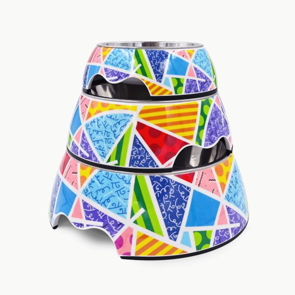 BRITTO® PET Bowl - BABY BLUE LANDSCAPE