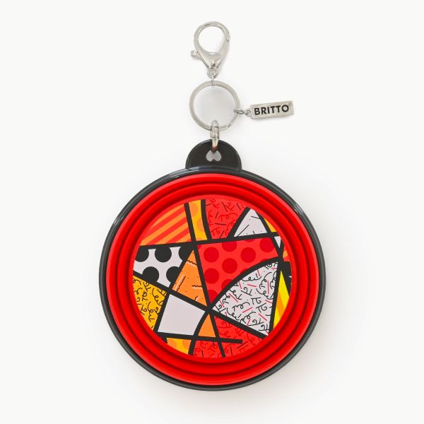 BRITTO® PET TRAVEL Bowl - RED LANDSCAPE