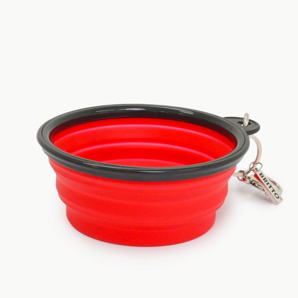 BRITTO® PET TRAVEL Bowl - RED LANDSCAPE