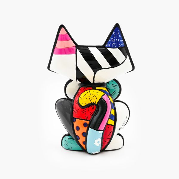 BRITTO® Collectible フィギュリン-BOW TIE CAT