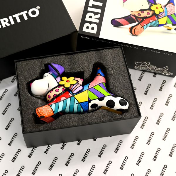 BRITTO® Collectible フィギュリン-CENTRAL PARK DOG