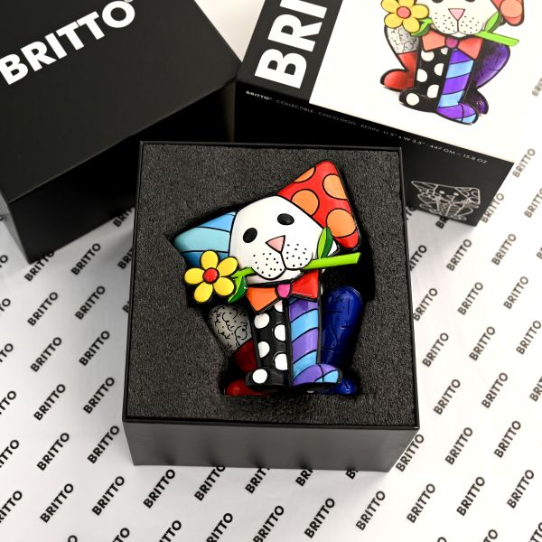 BRITTO® Collectible フィギュリン - COCO DOG