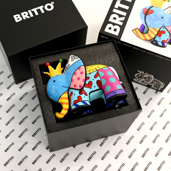 BRITTO® Collectible フィギュリン-ELEPHANT