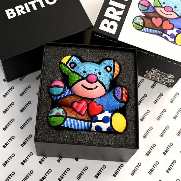 BRITTO® Collectible フィギュリン-FRIENDSHIP BEAR