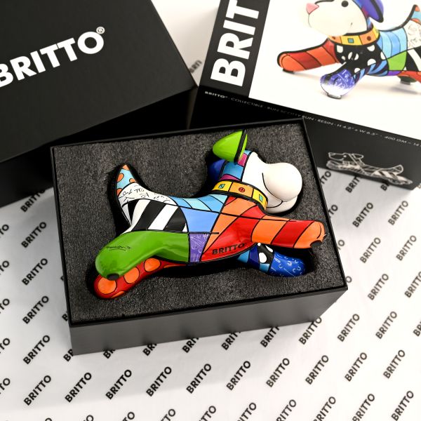 BRITTO® Collectible フィギュリン-RUN SCOTTY RUN