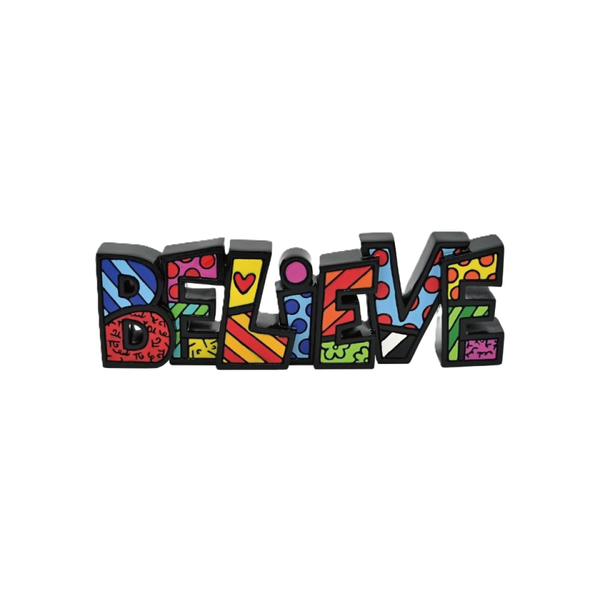 BRITTO® ワード フィギュリン - BELIEVE