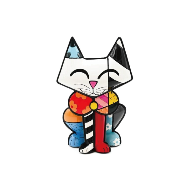 BRITTO® Collectible フィギュリン-BOW TIE CAT