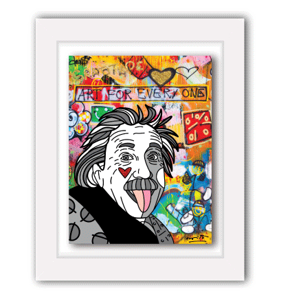 GENIUS EINSTEIN (GRAFFITI)