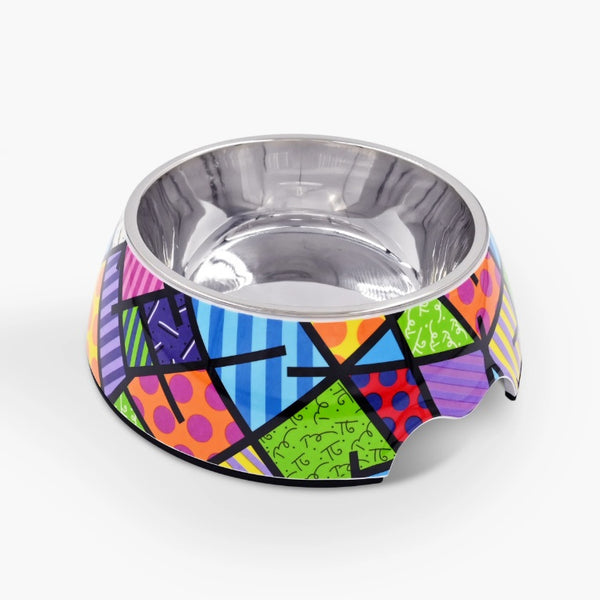 BRITTO® PET Bowl - LIME GREEN LANDSCAPE